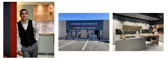 David Pires, franchisé Cuisines Références à Issoire