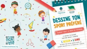 Opération « 1 dessin = 1 euro » pour le réseau l