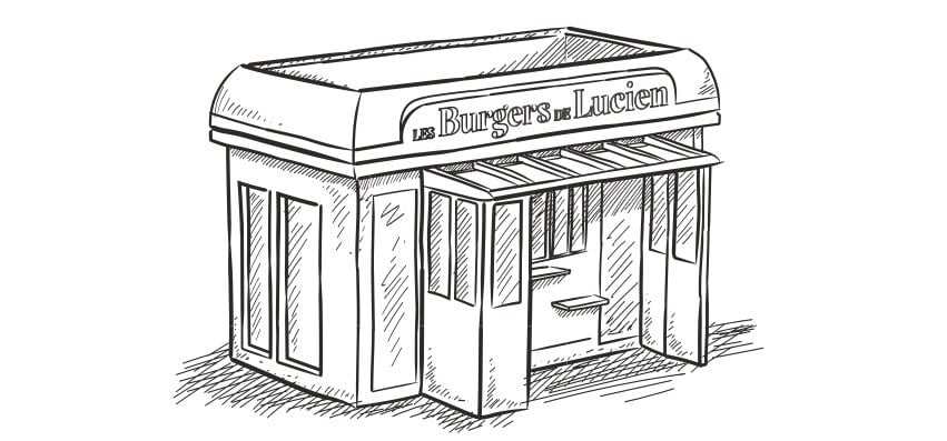Kiosque Les Burgers de Lucien