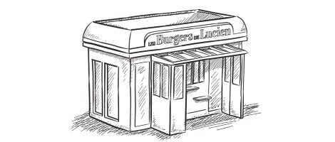 Zoom sur le concept du réseau Les Burgers de Lucien