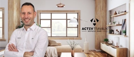 Portrait de Sébastien Lasserre, franchisé Activ Travaux depuis fin 2011