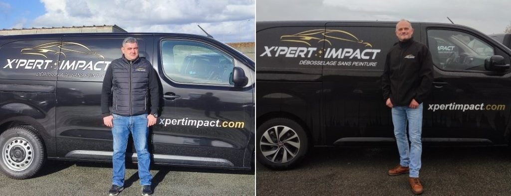 Pedro et Ludovic, franchisés X