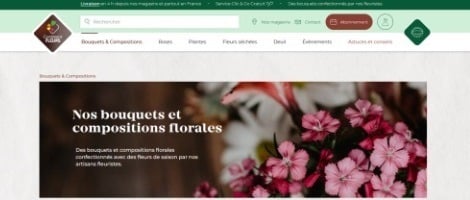 Un nouveau site Web pour le réseau Carrément Fleurs