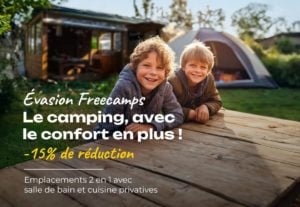 Offre Evasion Freecamp de Flower Campings