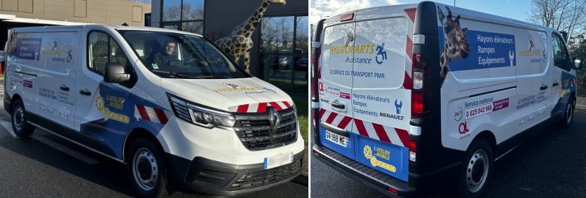 Atelier Mobile HYDROPARTS Assistance PMR