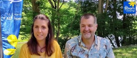 Interview de Séverine et Patrick, adhérents du réseau Flower Campings depuis 2018