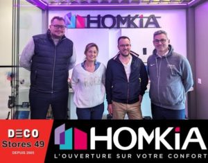 Déco Stores 49 intègre HOMKiA
