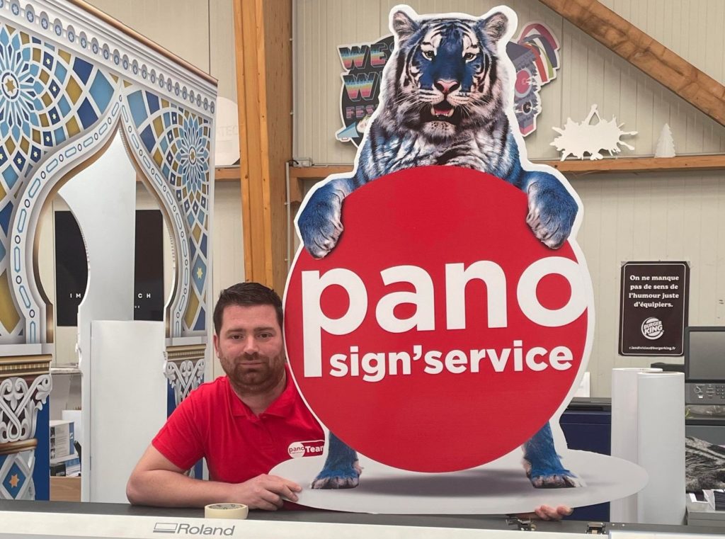 Jérémy Rochard, franchisé Pano Sign