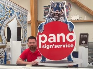 Jérémy Rochard, franchisé Pano Sign