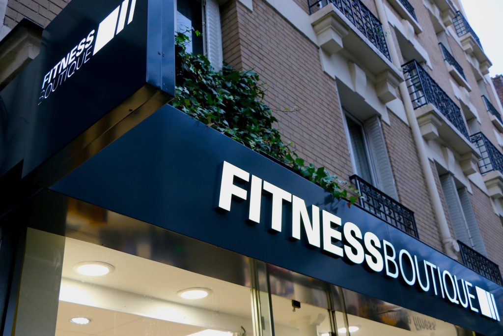 Enseigne FitnessBoutique