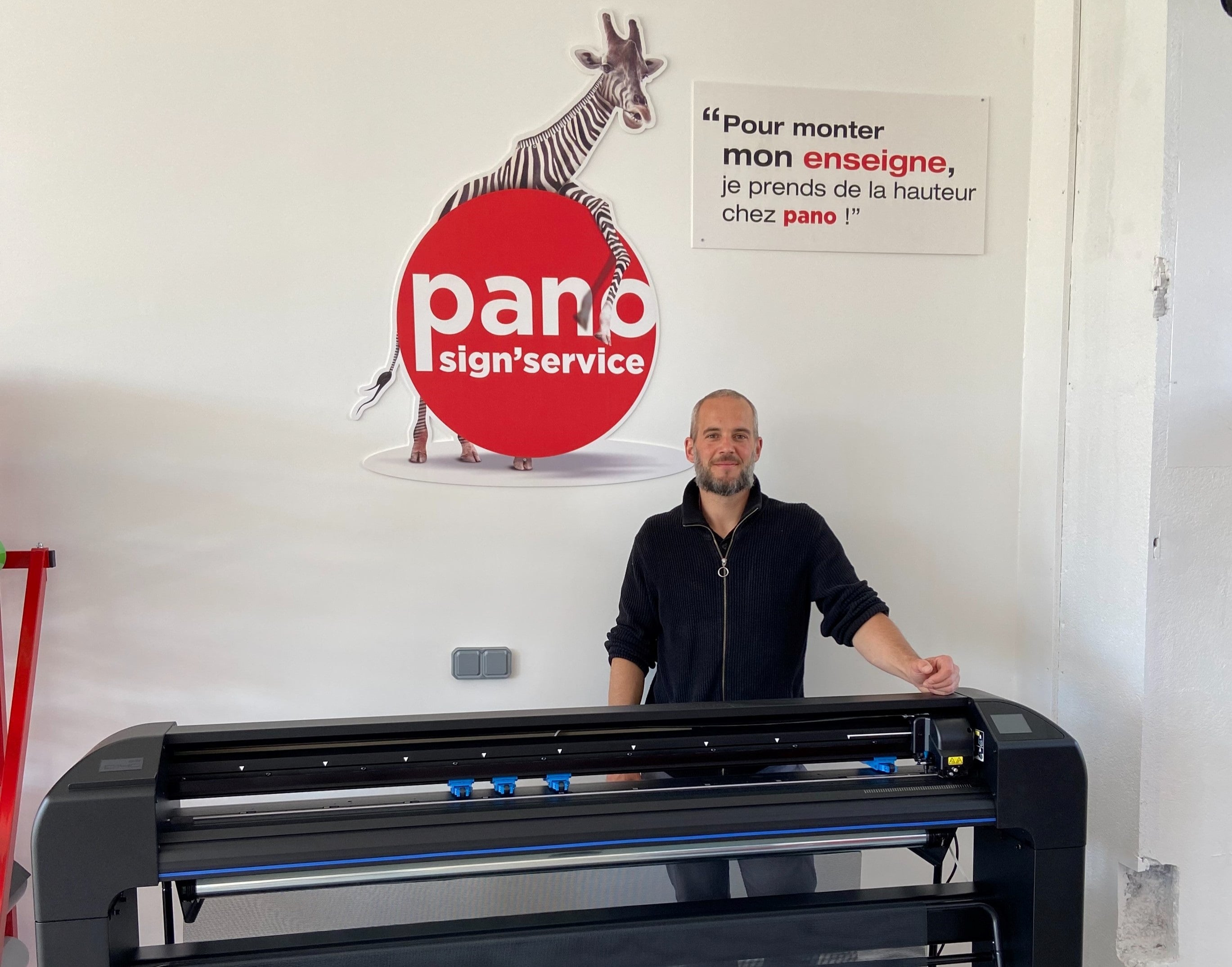 Anthony Germain, concessionnaire Pano Sign