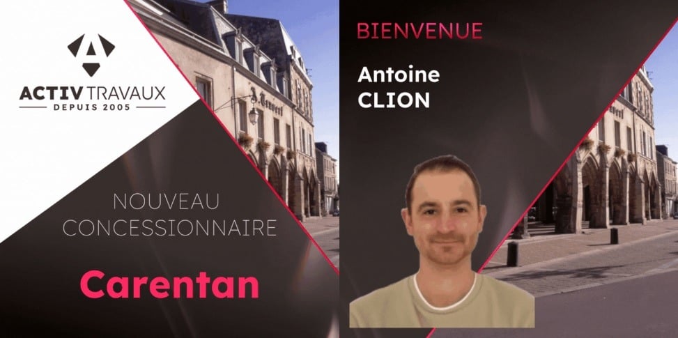 Antoine Clion, franchisé Activ Travaux