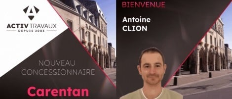 Antoine Clion devient Contractant Général chez Activ Travaux