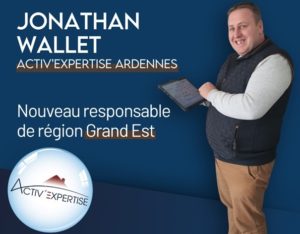 Jonathan Wallet, nouveau responsable de région Activ