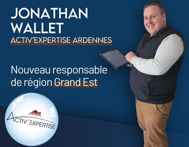 Jonathan Wallet, nouveau responsable de région Activ
