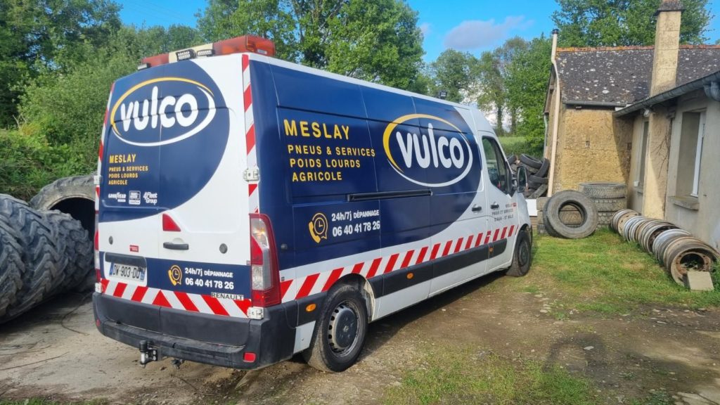 Camionnette d’intervention Vulco Dinan
