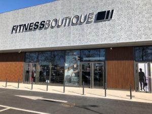 Devanture magasin FitnessBoutique