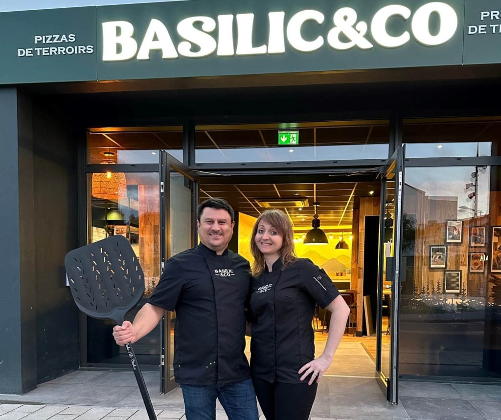 Mickaël Lambert et Laure Vrignaud, franchisés Basilic & Co