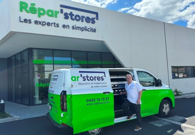 Benoît Thouvenin, premier franchisé belge Répar