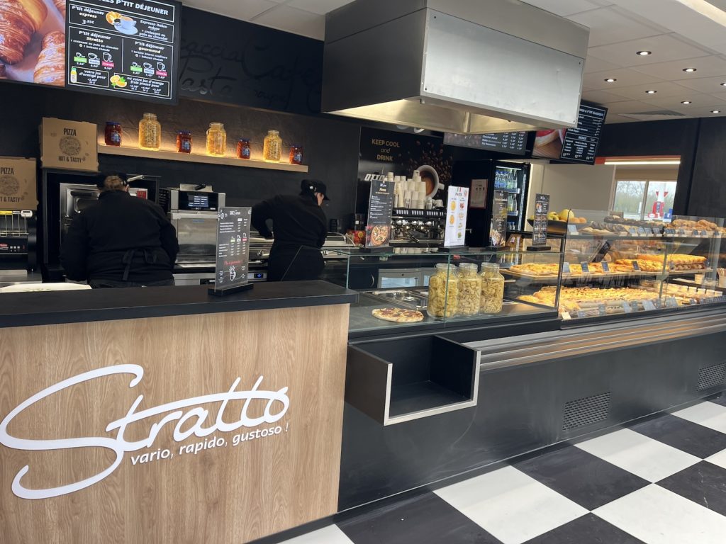 Intérieur restaurant Stratto