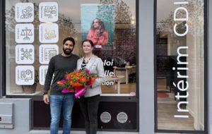 Christelle Cayrey et Amaury Troussard, franchisés Temporis