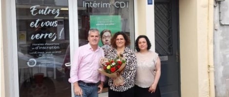 Franck et Claire Amiaud inaugurent leur 2nde agence Temporis