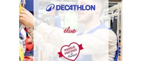 Decathlon est la marque préférée des français selon OpinionWay