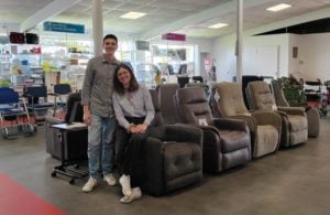 Floriane Perraud et Aurélien Perraud, franchisés Bastide Le Confort Médical