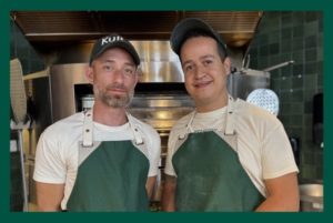 Juan Pellé et Michael Grella, franchisés Pizza Cosy