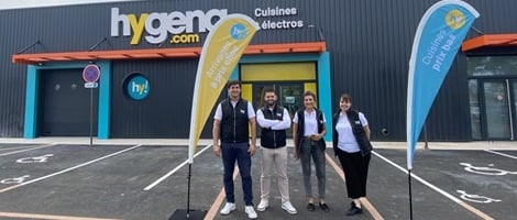Inauguration du magasin Hygena de Perpignan en octobre
