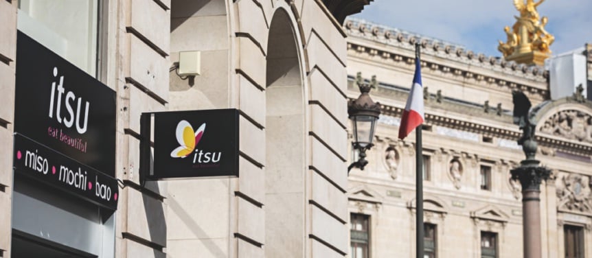 Flagship Itsu à Paris