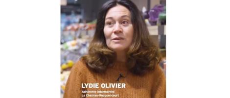 Interview de Lydie Olivier, adhérente Intermarché au Chesnay-Rocquencourt