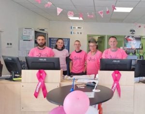 Tous les collaborateurs SiliGom participent à Octobre Rose