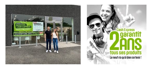 Cash Express développe son réseau et étend sa garantie à deux ans