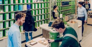 Clients boutique Palais des Thés