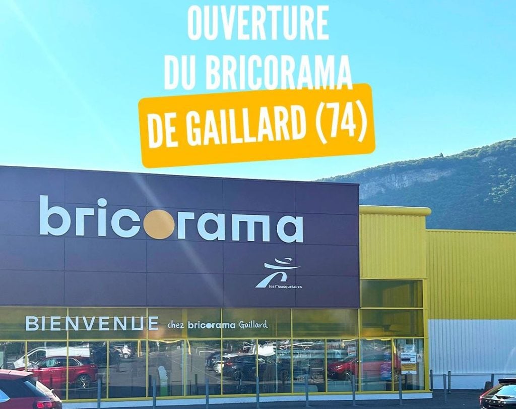 Ouverture du Bricorama de Gaillard