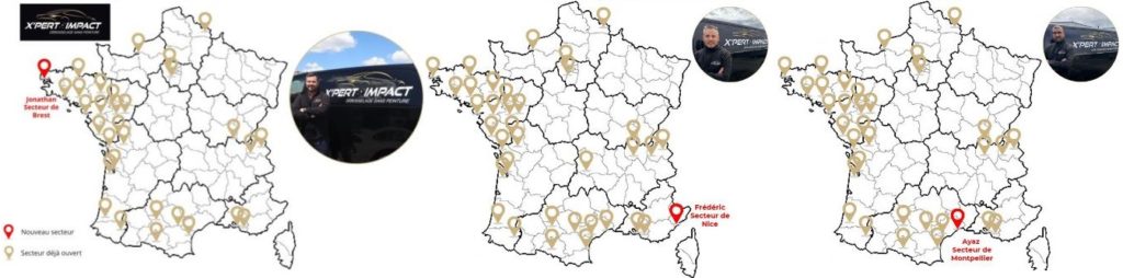 Ouvertures récentes réalisées par X