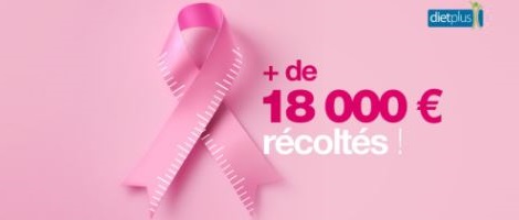 dietplus a collecté une importante somme d’argent pour Octobre Rose