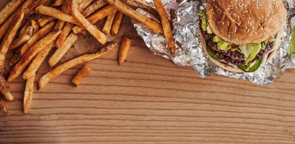 Burger frites Five Guys