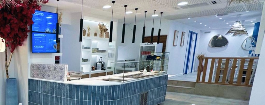 Intérieur restaurant Gyraya