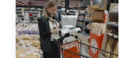 Intermarché : Test du chariot connecté dans le magasin de Provins