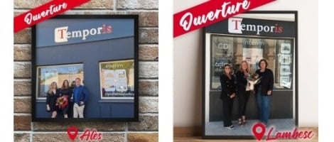 Deux nouvelles agences Temporis enrichissent le réseau à Alès et Lambesc