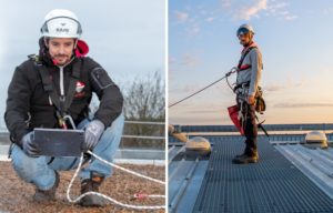 Entretien du toit avec Attila