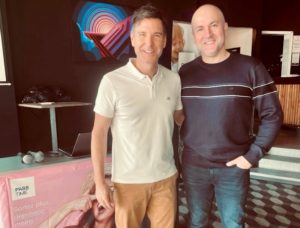 Christophe Renault et Hervé Peslin, fondateurs PASSTIME