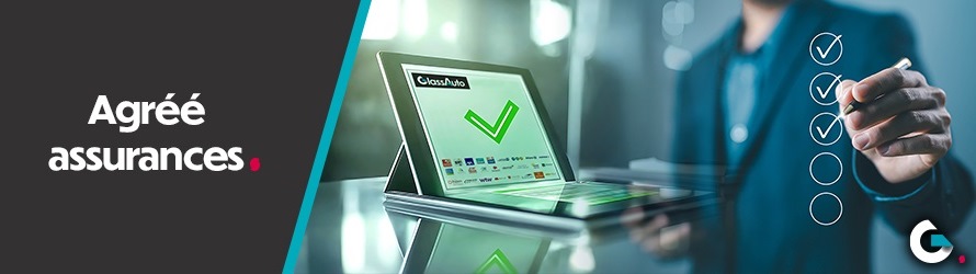 GlassAuto, centres agréés par les assurances