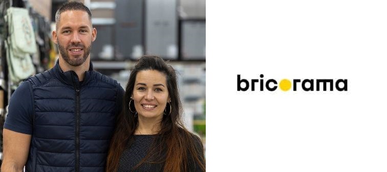 Jérémy Buigues et Angélique Prazeres, franchisés Bricorama à Nice