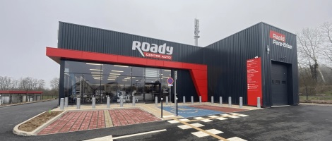 Roady poursuit son expansion avec un nouveau centre-auto à Lorient