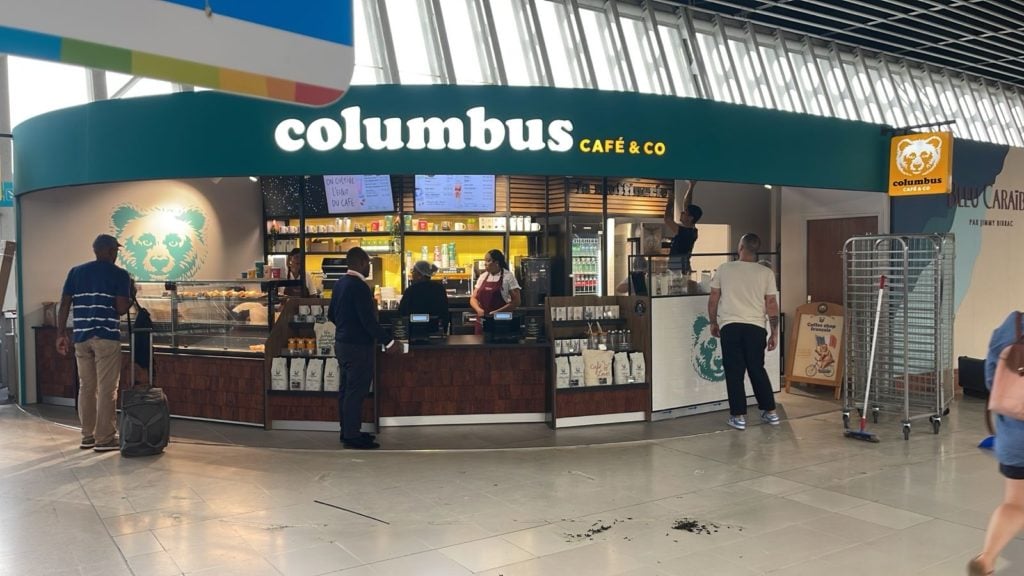 Columbus Café & Co, Aéroport International Martinique Aimé Césaire