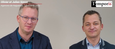 Interview de Julien et Olivier Simon, franchisés Temporis à Haguenau, Saverne et Seltz