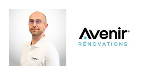 Maxime Caroff, franchisé Avenir Rénovations